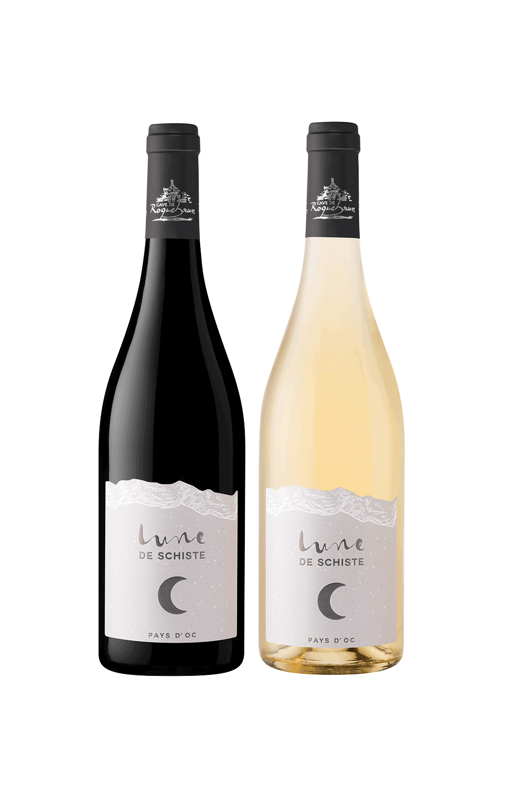 Dezembro/24 - Cave de Roquebrun Lune de Schiste Tinto 2022 e Cave de Roquebrun Lune de Schiste Branco 2023