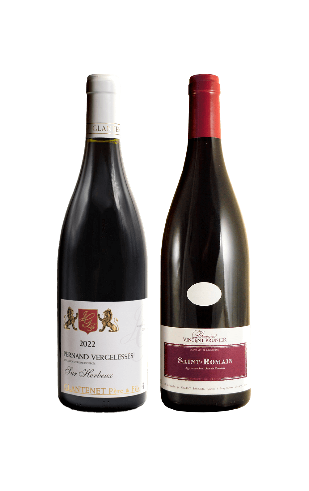 Março/25 - Domaine Glantenet Pernand Vergelesses Tinto 2022 e Domaine Vincent Prunier Saint Romain Tinto 2022