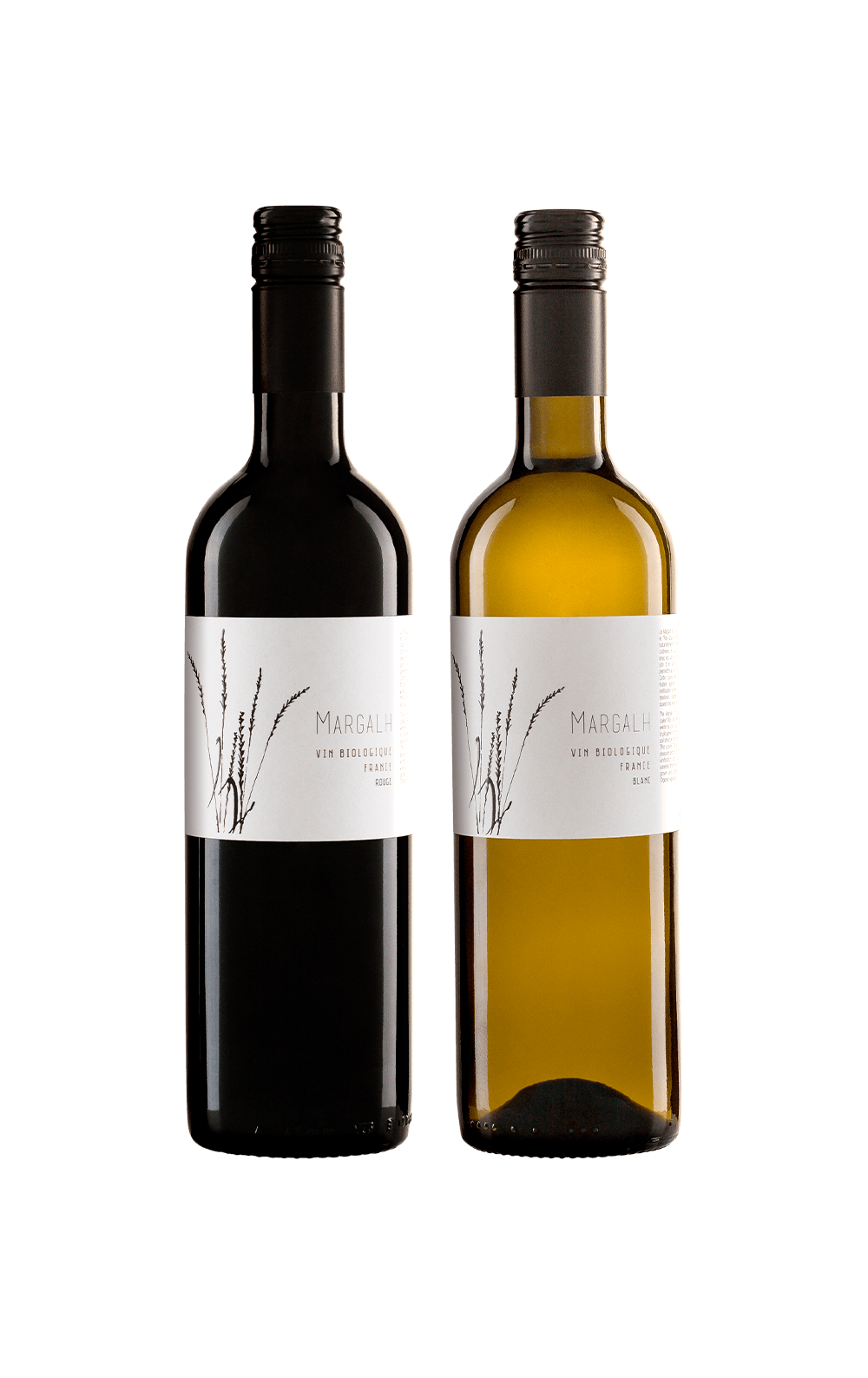 Maio/25 - Domaine Bassac Margalh Tinto 2023 e Domaine Bassac Margalh Branco 2023