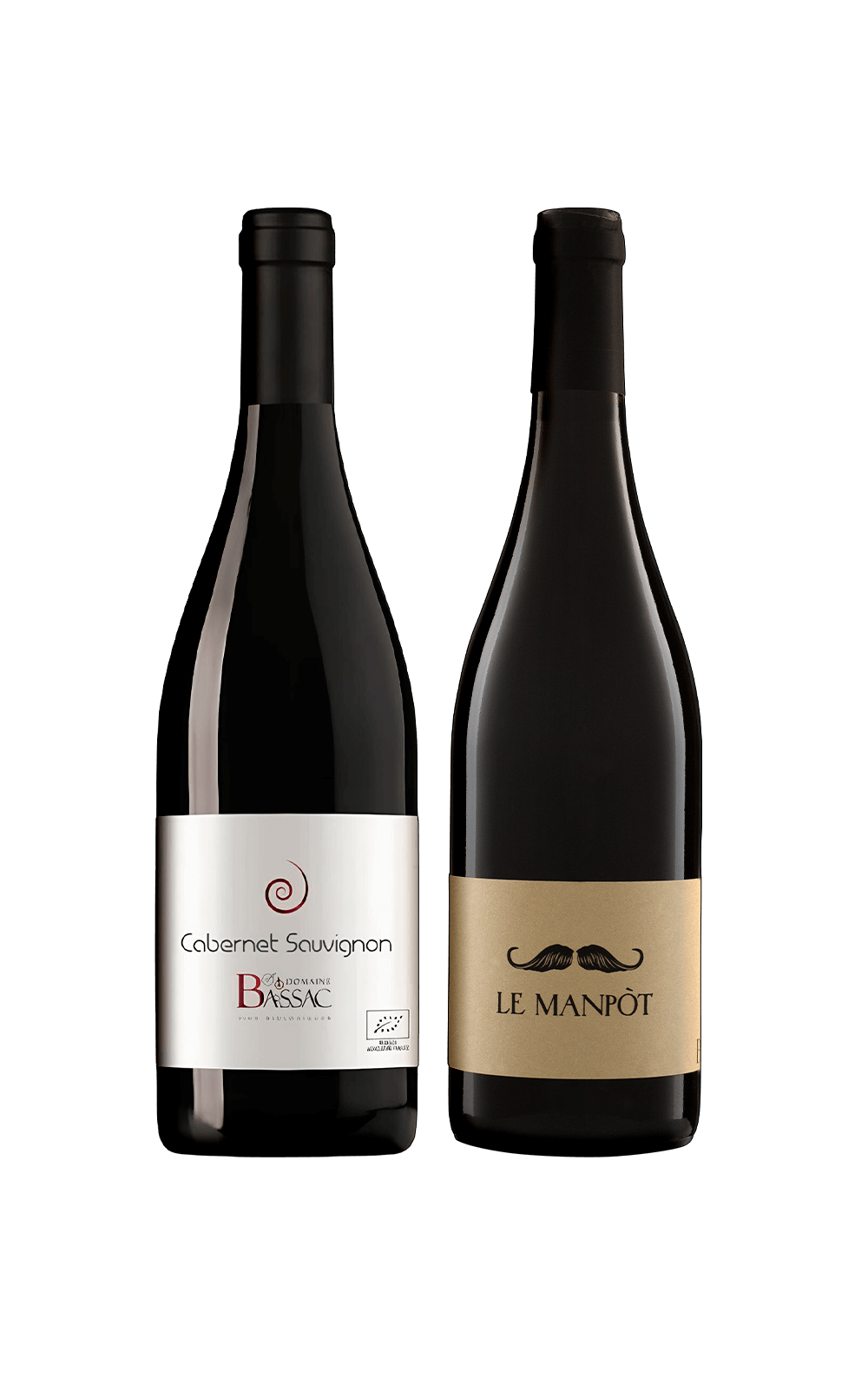 Maio/25 - Domaine Bassac Le Manpòt 2022 e Domaine Bassac Cabernet Sauvignon 2023