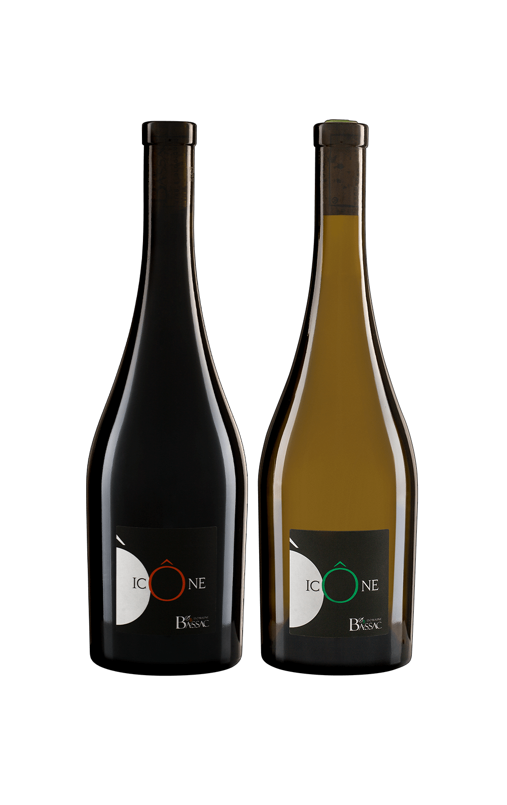 Maio/25 - Domaine Bassac Icône Branco 2023 e Domaine Bassac Icône Tinto 2022