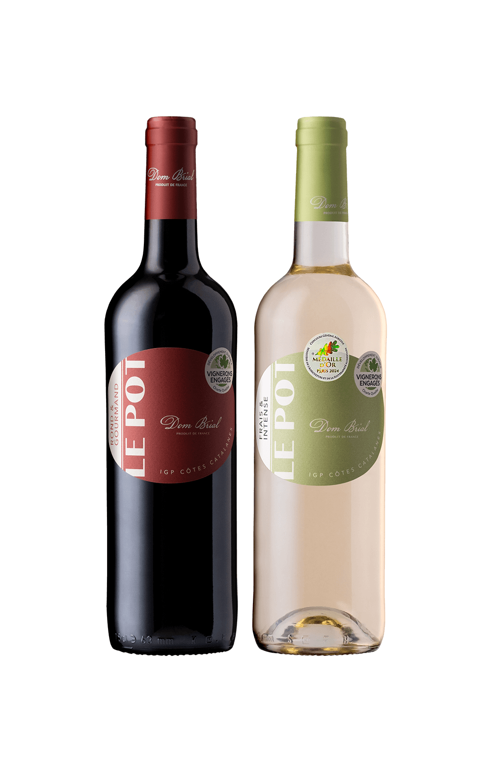 Junho/25 - Dom Brial Le Pot Tinto 2023 e Dom Brial Le Pot Branco 2024