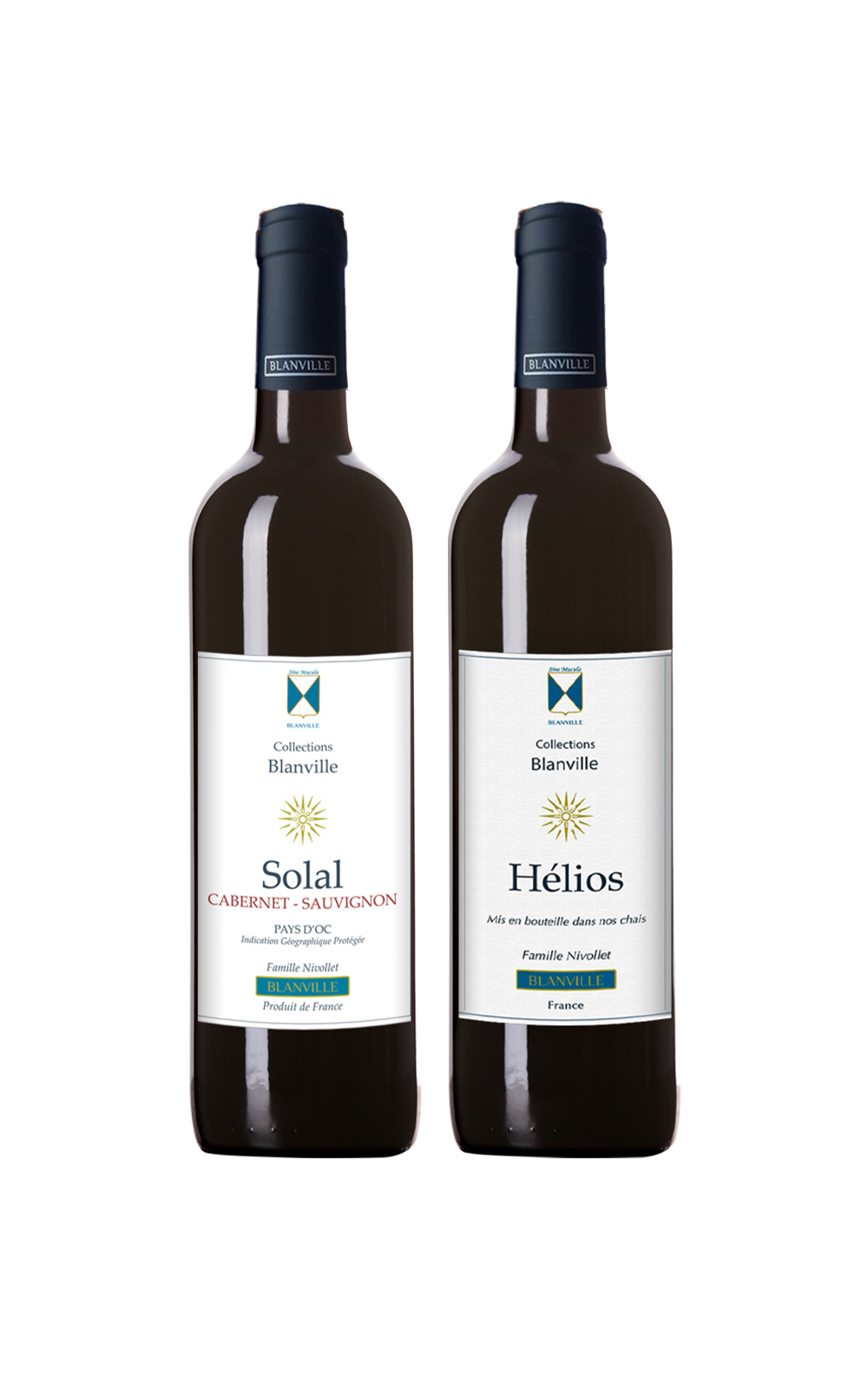 Setembro/25 - Blanville Solal Cabernet Sauvignon 2021 e Blanville Collections Hélios 2019