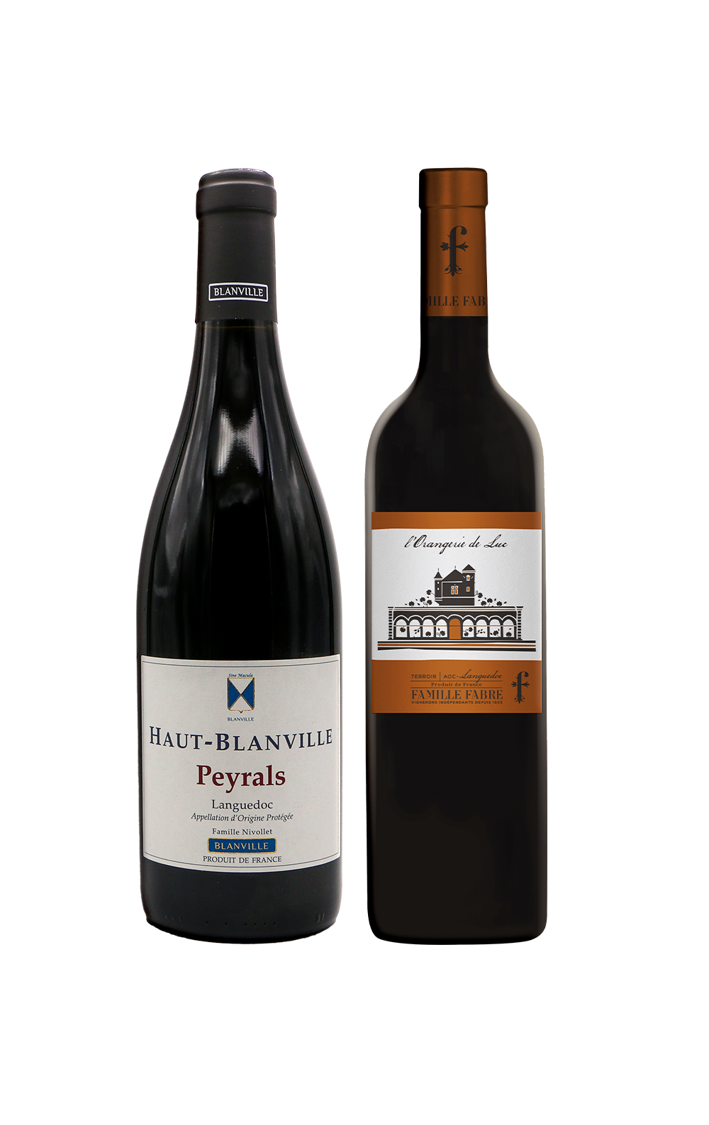 Setembro/25 - Haut Blanville Peyrals 2019 e Famille Fabre Orangerie de Luc 2024