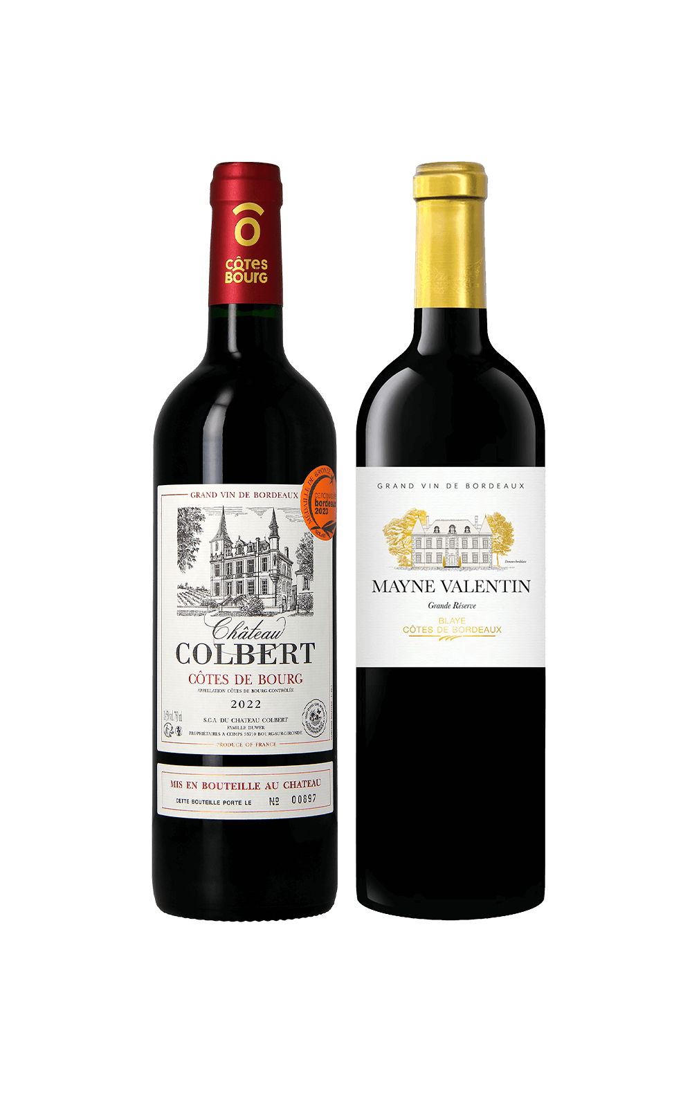 Dezembro/25 - Château Colbert 2022 e Mayne Valentin Blaye 2022
