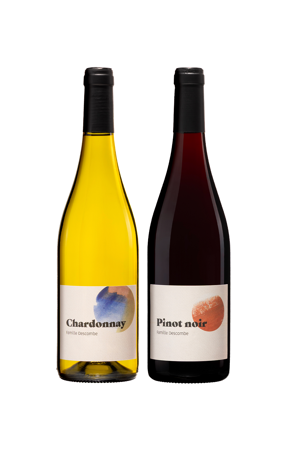 Janeiro/26 - Famille Descombe Pinot Noir 2023 e Famille Descombe Chardonnay 2024