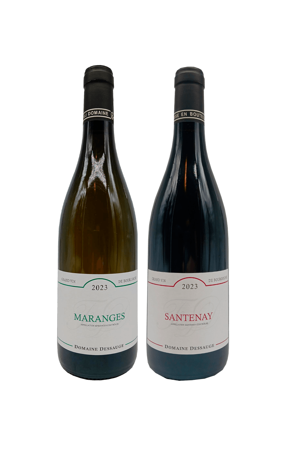 Abril/26 - Domaine Dessauge Santenay 2023 e Domaine Dessauge Maranges 2023