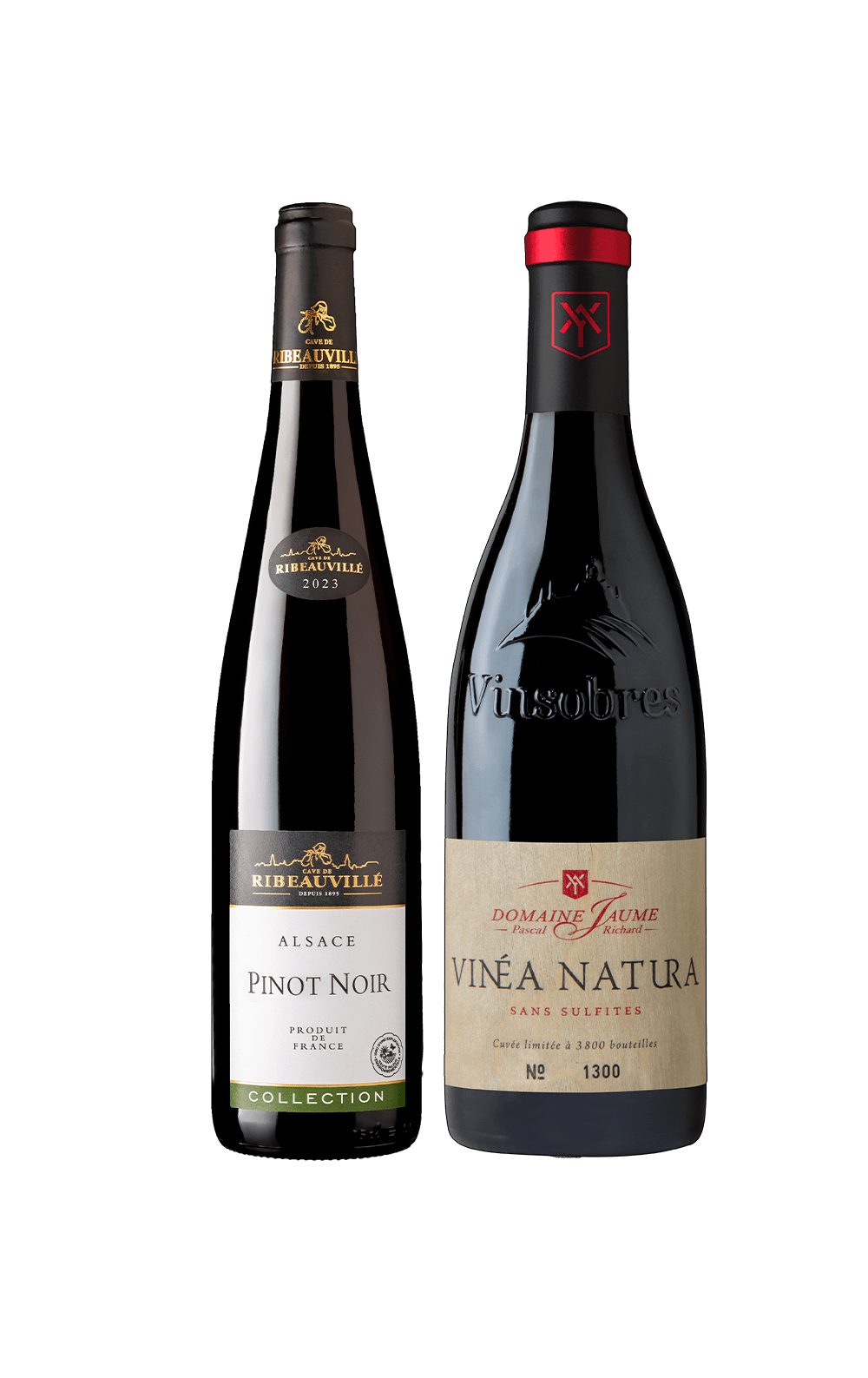 Maio/26 - Cave de Ribeauvillé Pinot Noir Collection 2023 e Famille Jaume Vinéa Natura 2023