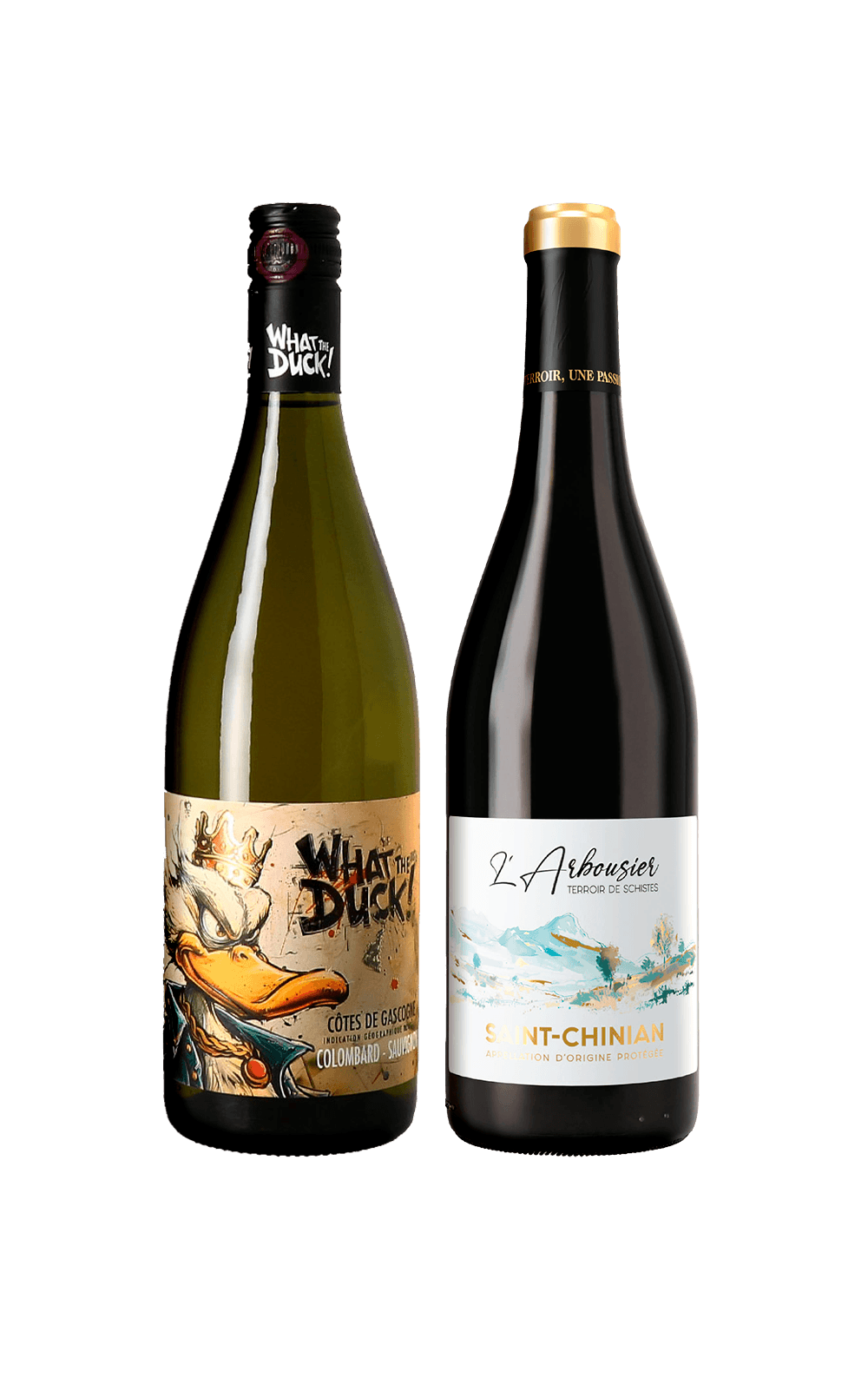 Junho/26 - Vignobles Vellas What The Duck 2025 e Vignobles Vellas L’Arbousier 2024