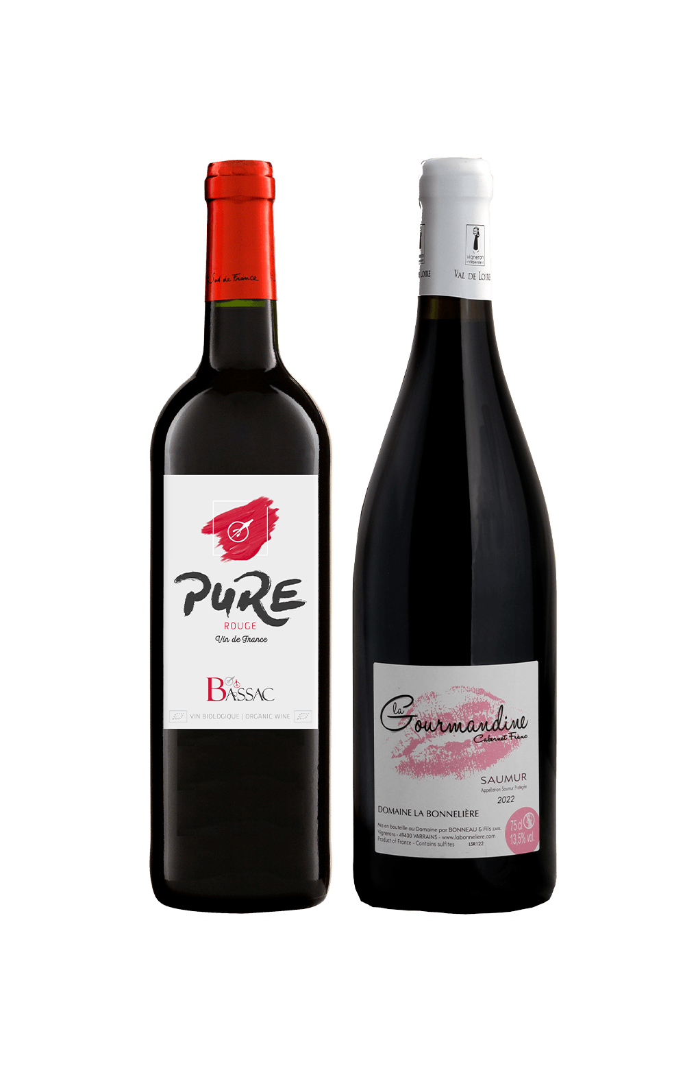 Junho/26 - Domaine Bassac Pure 2024 e Domaine La Bonnelière Saumur Gourmandine 2024