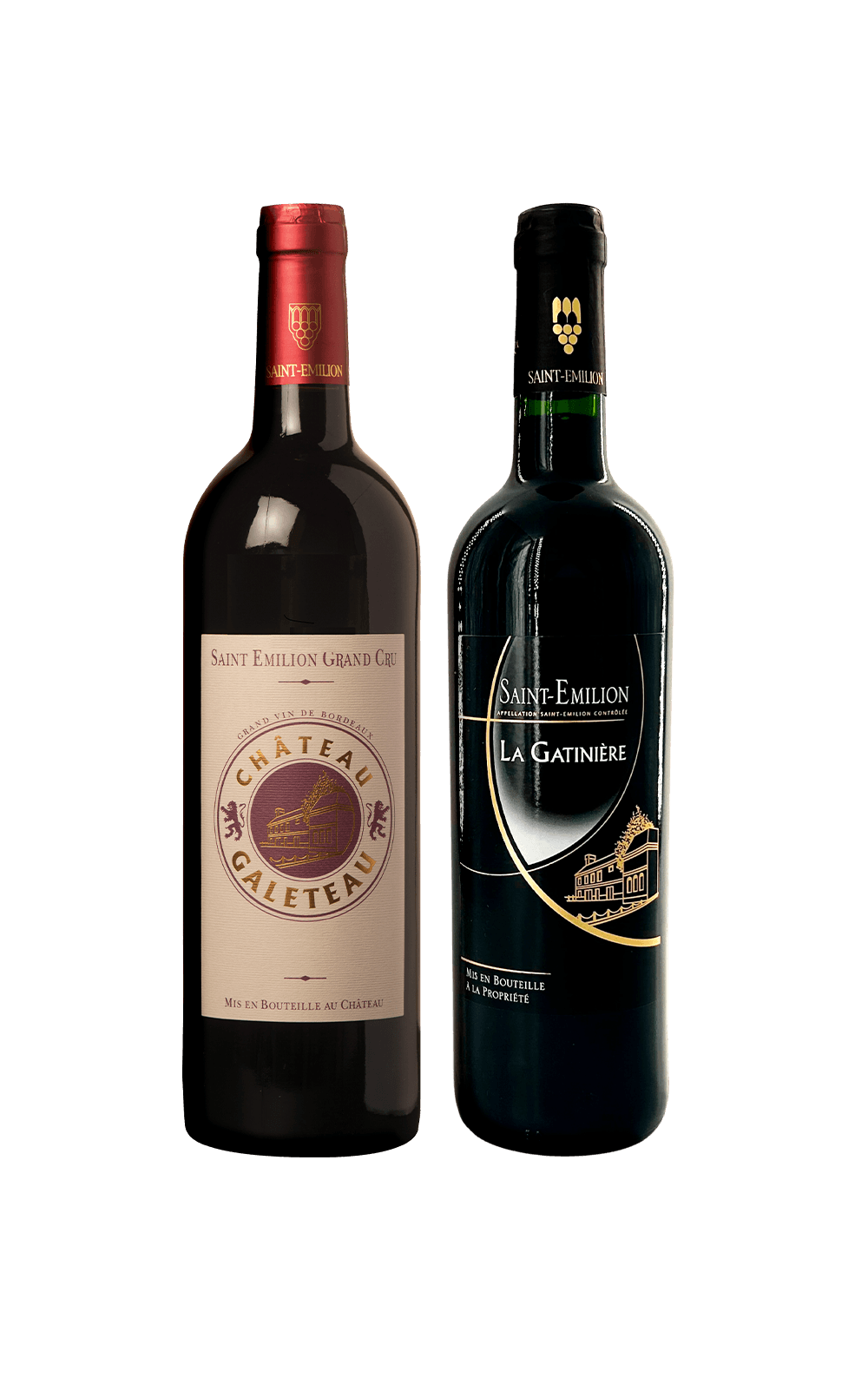 Junho/26 - Château Galeteau Saint Emilion Grand Cru 2023 e La Gatinière Saint-Emilion 2023